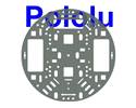 Thumbnail image for Pololu 5" inch Robot Chassis RRC04A - Transparent Gray